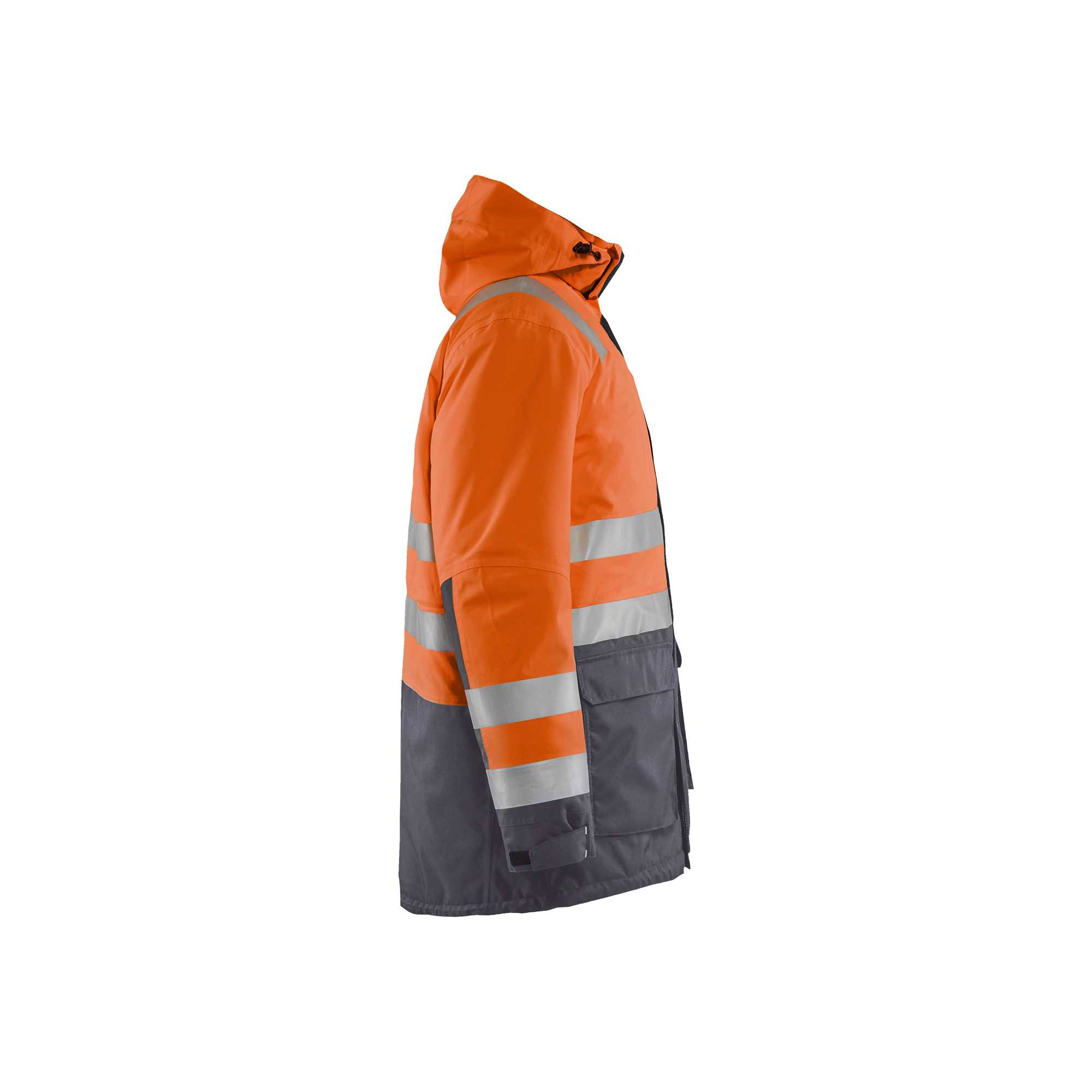BLAKLADER 44951987 Winter Parka Hi vis Hi Vis Reflective Parka Work Jacket MEN - Waterproof